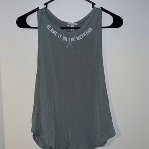 Super soft high neck VS tank. US size XS